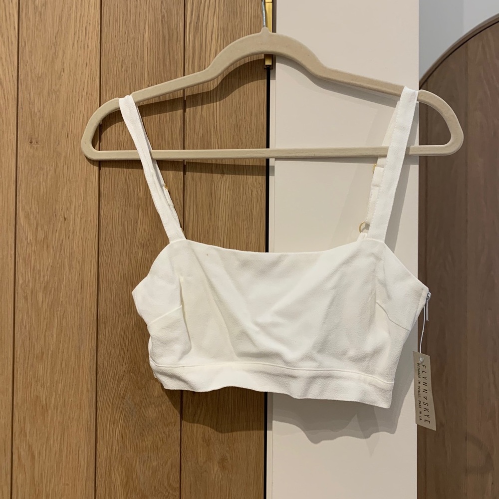 Flynn Skye White Tank